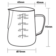 Stainless Milk Frothing Pitcher 350 cc.