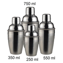 Stainless Cocktail Shaker 550 cc.