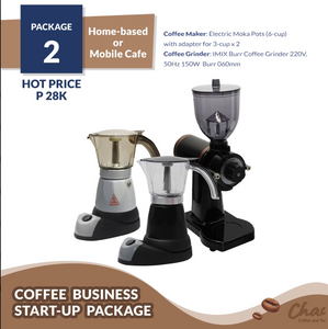 CAFÉ BUSINESS PACKAGE #2 HOME-BASED OR MOBILE CAFE (PHP 28K)
